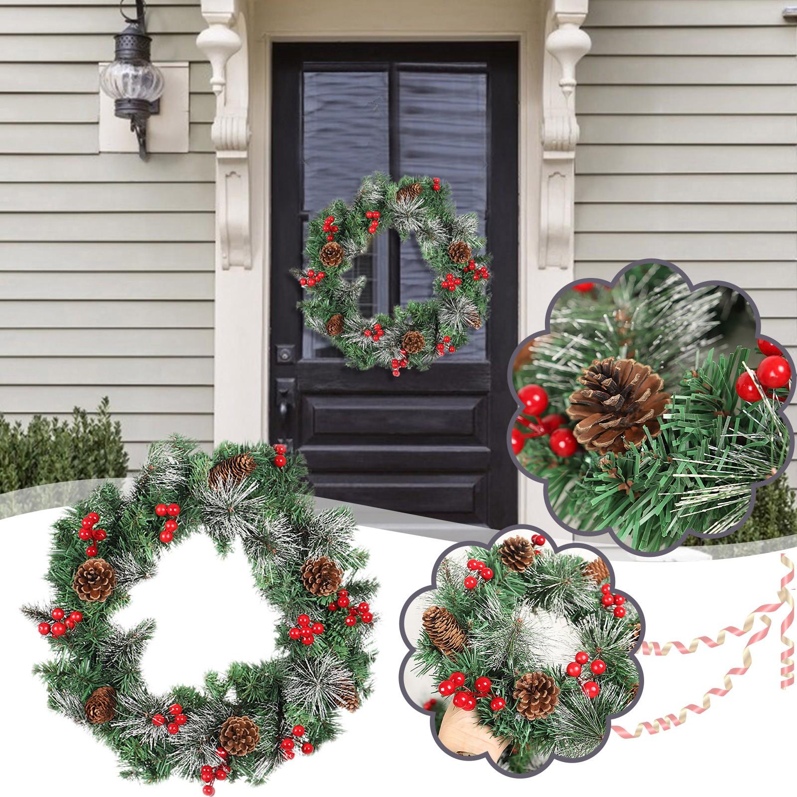 Шишки, красный фруктовый венок, настенное украшение, венок, подвеска на дверь
Шишки, красный фруктовый венок, настенное украшение, венок, подвеска на дверь