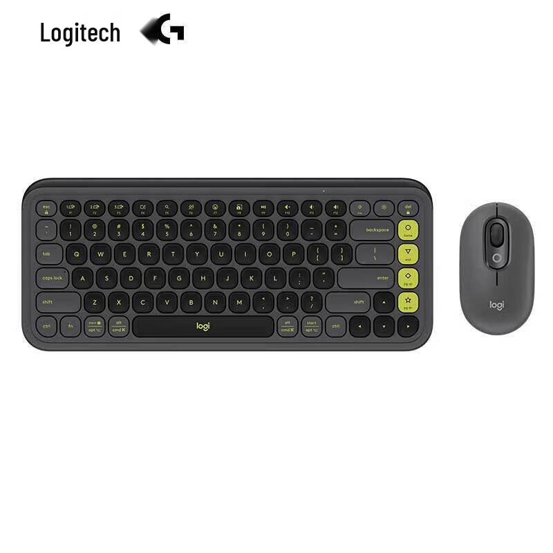 Logitech POP ICON COMBO Wireless Keyboard & Mouse Set
Logitech POP ICON COMBO Wireless Keyboard & Mouse Set