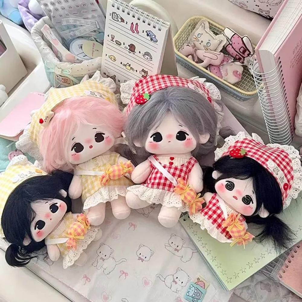 Dress 20cm Doll Clothes Outfit Plaid Skirt Doll Clothes Set 10/20cm Cotton Doll for 10cm doll красный
Dress 20cm Doll Clothes Outfit Plaid Skirt Doll Clothes Set 10/20cm Cotton Doll for 10cm doll красный