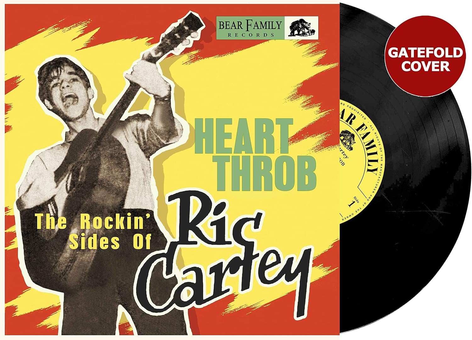 10inch Record RIC CARTEY - Heart Throb: The Rockin Sides Of R BAF14002 Bear Family Rec 2017 Europe Rock
10inch Record RIC CARTEY - Heart Throb: The Rockin Sides Of R BAF14002 Bear Family Rec 2017 Europe Rock
