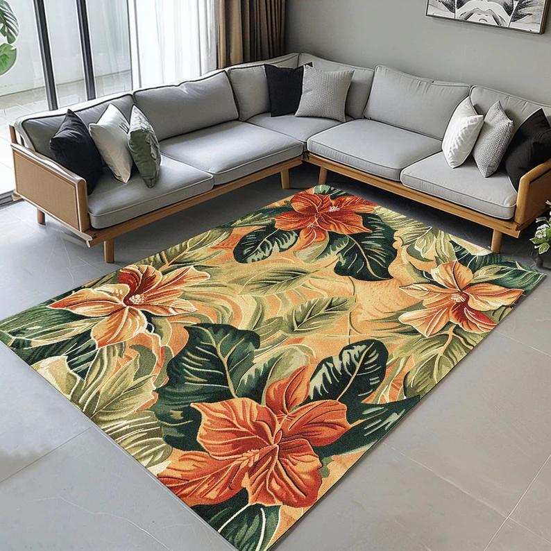 Floral Parrot Rug Machine Washable Rug Tropical Rug Patio Rug Livingroom Patterned Rug Design Rug Stylish Rug, Contemporary Rugs 40x60cm
Floral Parrot Rug Machine Washable Rug Tropical Rug Patio Rug Livingroom Patterned Rug Design Rug Stylish Rug, Contemporary Rugs 40x60cm