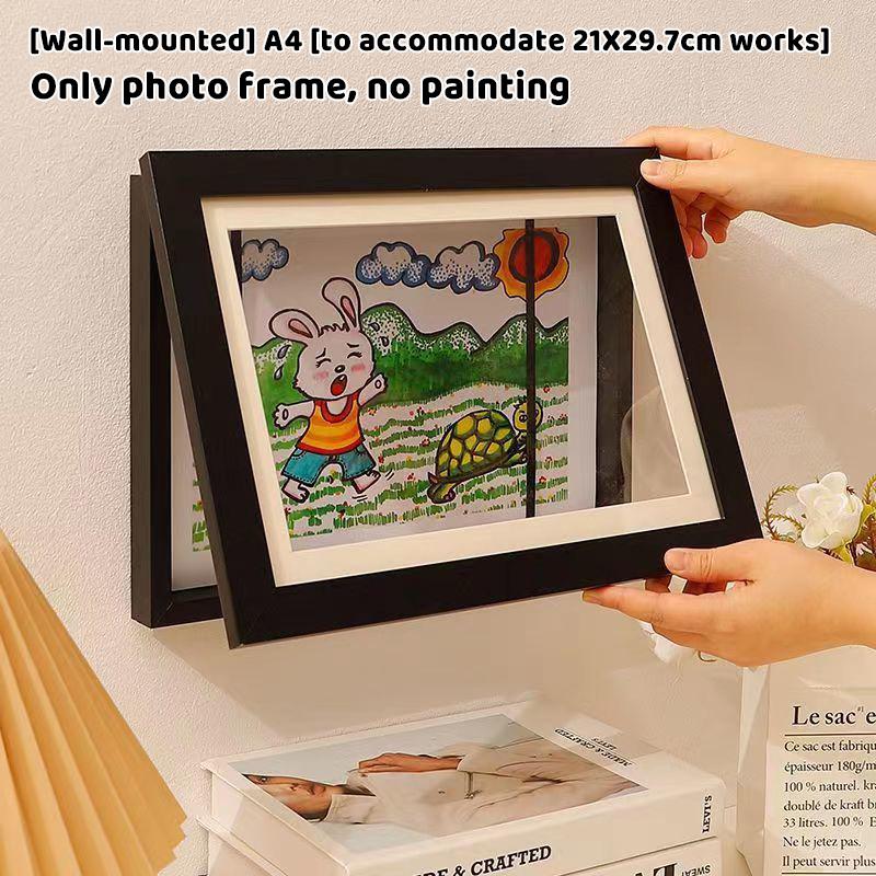 Children s Painting Storage Frame Kindergarten Work Display Frame A4a3 Award Framing Easel Magnetic Flip Photo Frame
Children s Painting Storage Frame Kindergarten Work Display Frame A4a3 Award Framing Easel Magnetic Flip Photo Frame