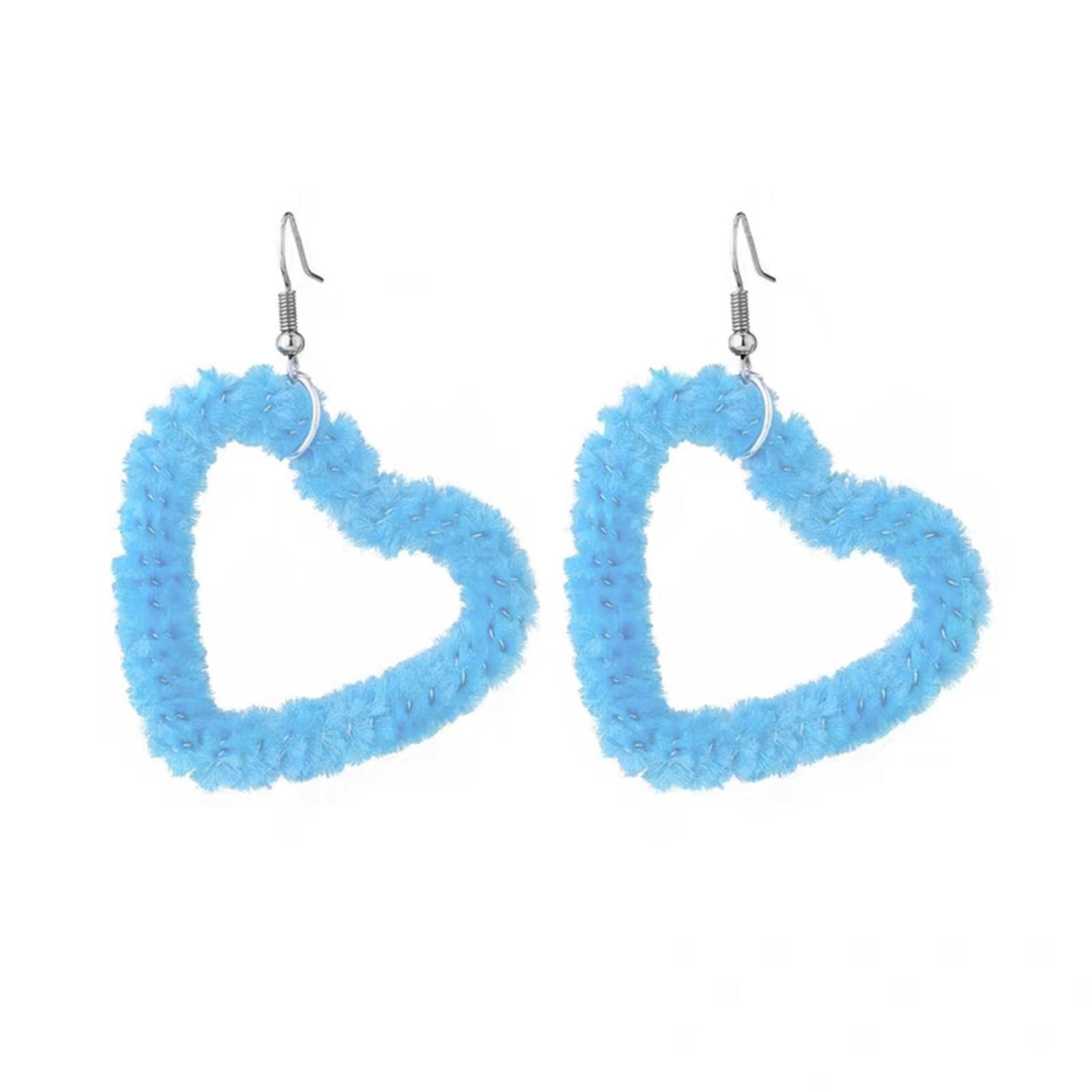 Temperament Dangle Earrings Sweet Cool Plush Heart Pendant Drop Earrings Statement Jewelry Fashion Small Hoop Earrings синий
Temperament Dangle Earrings Sweet Cool Plush Heart Pendant Drop Earrings Statement Jewelry Fashion Small Hoop Earrings синий