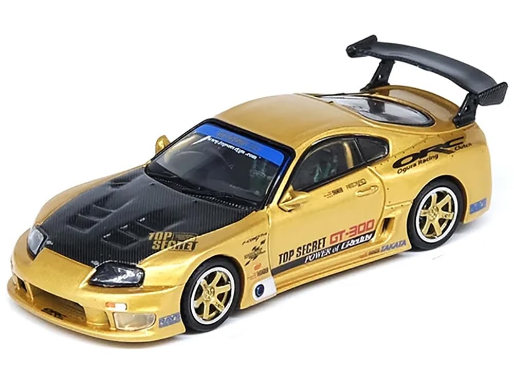 Inno Models Toyota Supra TOP SECRET GT300 Золотой Готовое изделие 1/64 (A80) A80TS-GOLD
Inno Models Toyota Supra TOP SECRET GT300 Золотой Готовое изделие 1/64 (A80) A80TS-GOLD