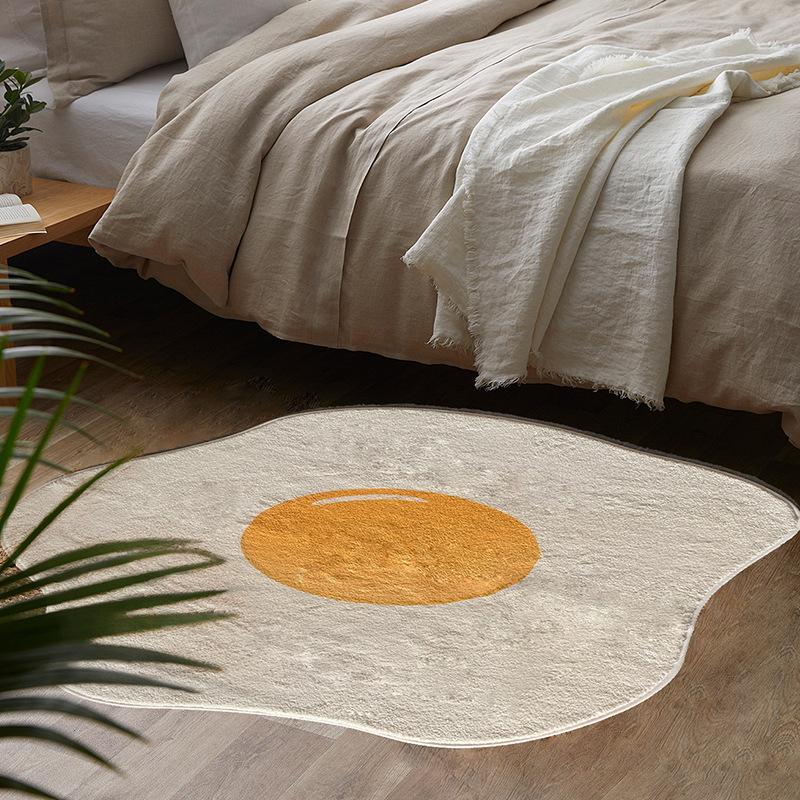 Nordic Flower Rug Ins Egg Sunflower Carpet for Bedroom Living Room Cute Plush Floor Mat Simple Round Bedside Decor Area Rugs Diameter 60CM
Nordic Flower Rug Ins Egg Sunflower Carpet for Bedroom Living Room Cute Plush Floor Mat Simple Round Bedside Decor Area Rugs Diameter 60CM