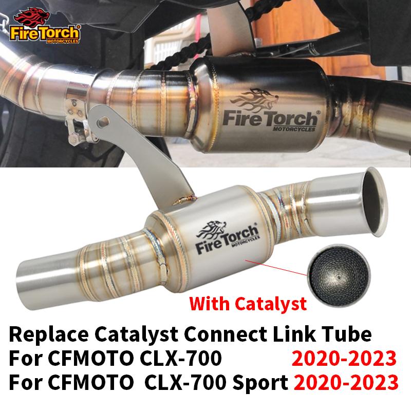 Выхлопная система мотоцикла Escape Moto, сменная накладка для Cfmoto Clx-700 Clx700 Sprot 2020 2021 2022 2023, соединительная трубка среднего звена
Выхлопная система мотоцикла Escape Moto, сменная накладка для Cfmoto Clx-700 Clx700 Sprot 2020 2021 2022 2023, соединительная трубка среднего звена