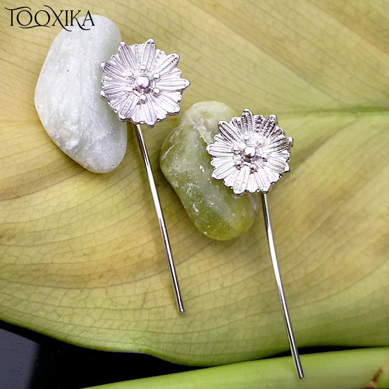 Tooxika Creative Sunflower Earrings Fashion Flower Leaf Earrings
Tooxika Creative Sunflower Earrings Fashion Flower Leaf Earrings