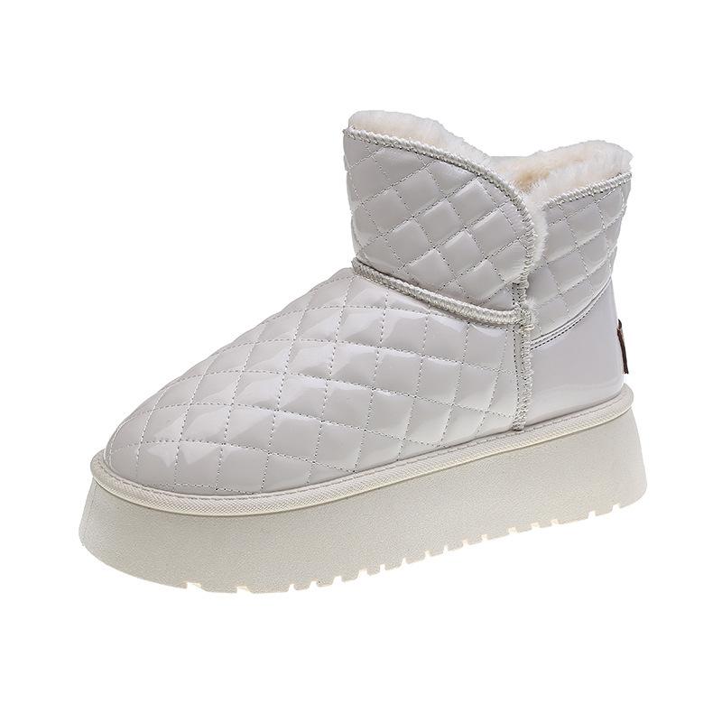 Женские зимние теплые плюшевые водонепроницаемые повседневные ботильоны на плоской подошве без шнуровки 40 белый
Женские зимние теплые плюшевые водонепроницаемые повседневные ботильоны на плоской подошве без шнуровки 40 белый
