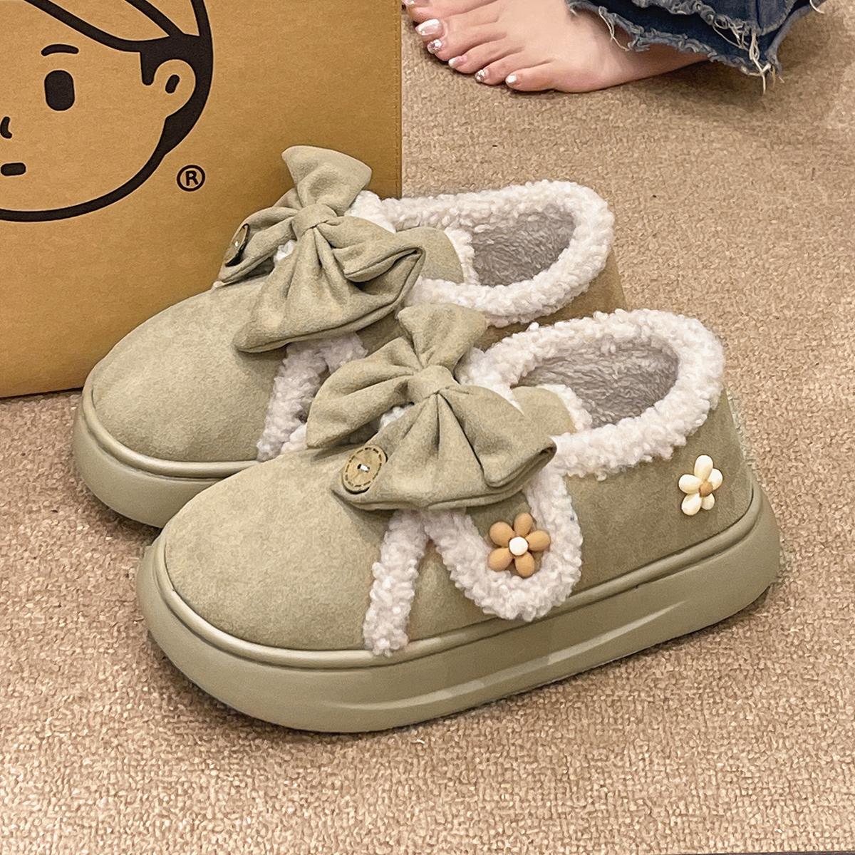 Модная зимняя верхняя одежда Новая сумка с бантом Каблук Женская обувь с бархатной теплотой Простота Комфорт Противоскользящие Повседневные ленивые тапочки 40-41 хаки
Модная зимняя верхняя одежда Новая сумка с бантом Каблук Женская обувь с бархатной теплотой Простота Комфорт Противоскользящие Повседневные ленивые тапочки 40-41 хаки