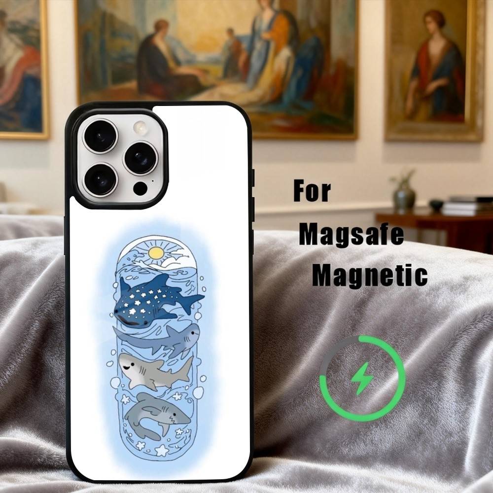 C-Cartoon S-Shark-K Phone Case For iPhone17,16,15,14,13,12,11 Plus,Pro Max Magnetic For Magsafe Wireless Charging iPhone17
C-Cartoon S-Shark-K Phone Case For iPhone17,16,15,14,13,12,11 Plus,Pro Max Magnetic For Magsafe Wireless Charging iPhone17
