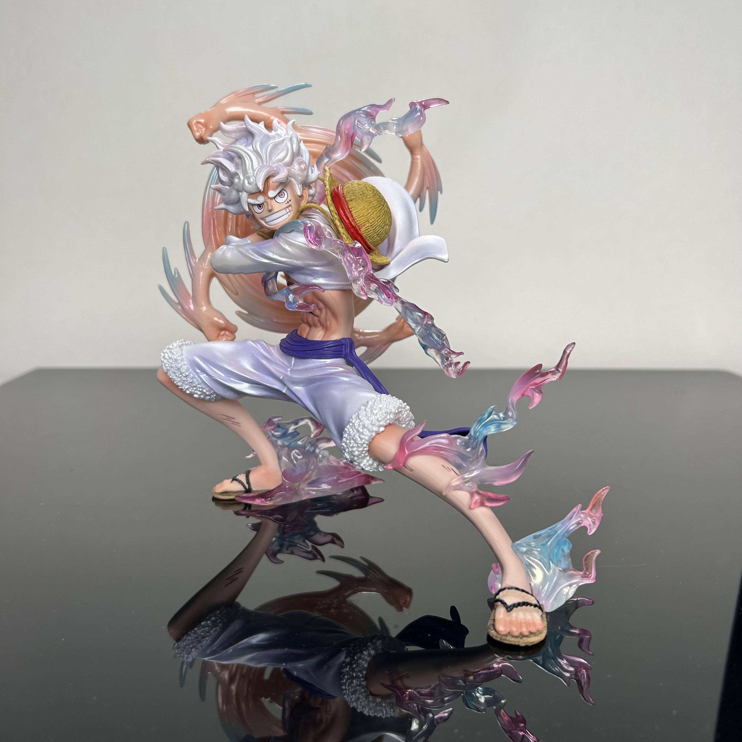 19cm/7.48in Anime One Piece Figure Nika Luffy Action Figures Luffy Arm can rotate Pvc Statue Collection Model Toys for Gifts
19cm/7.48in Anime One Piece Figure Nika Luffy Action Figures Luffy Arm can rotate Pvc Statue Collection Model Toys for Gifts