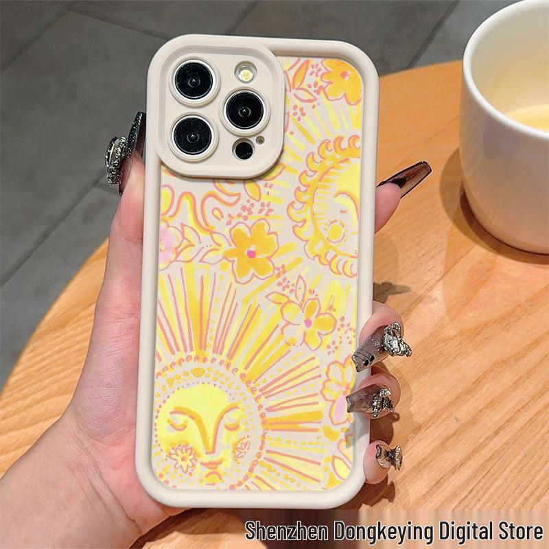 Golden Floral Sun iPhone Protective Case for Models 11 to 16 Pro Max XR
Golden Floral Sun iPhone Protective Case for Models 11 to 16 Pro Max XR