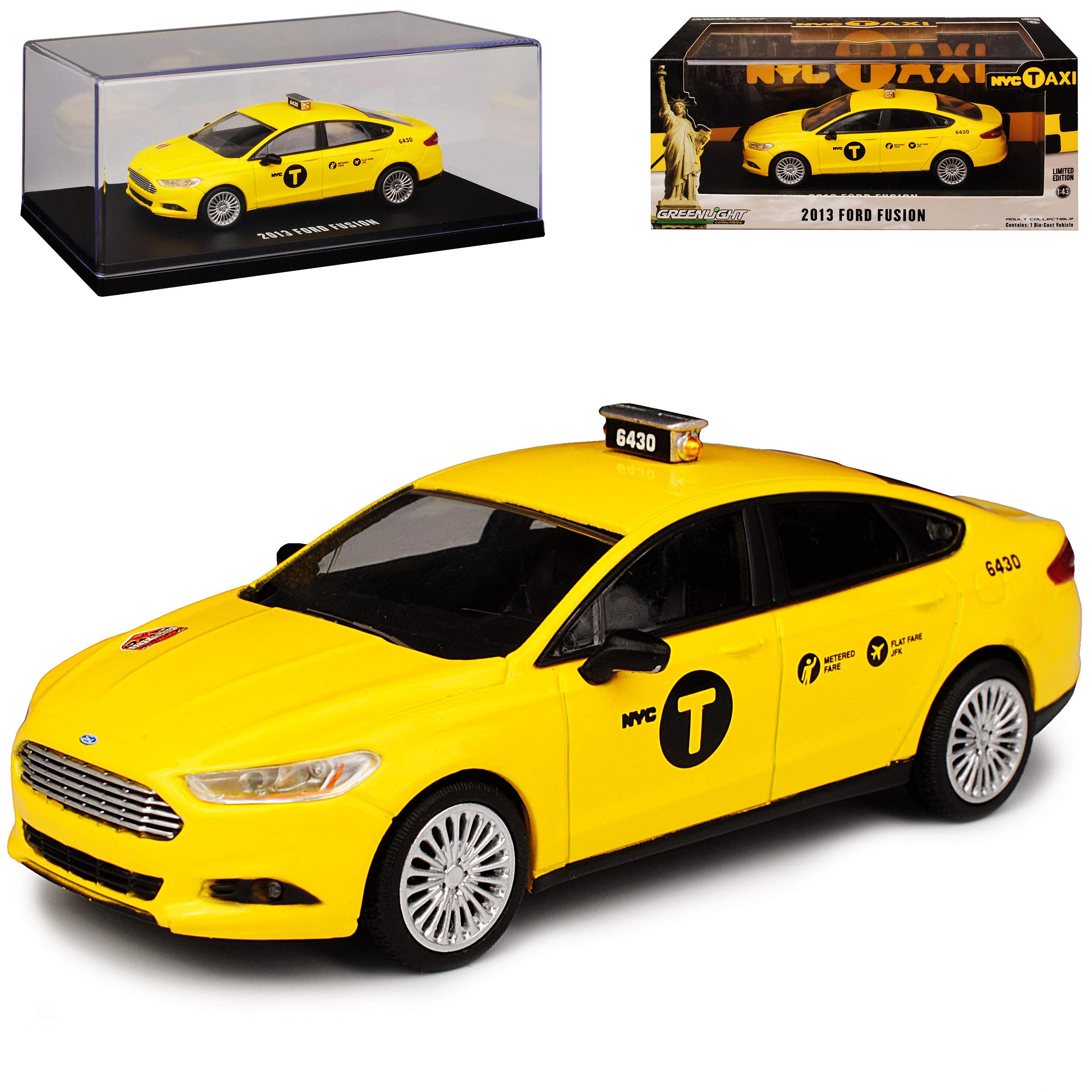 GREENLIGHT SCALE FORD FUSION NYC Greenlight scale Ford Fusion 143 2013 ТАКСИ 143 2013 ТАКСИ
GREENLIGHT SCALE FORD FUSION NYC Greenlight scale Ford Fusion 143 2013 ТАКСИ 143 2013 ТАКСИ