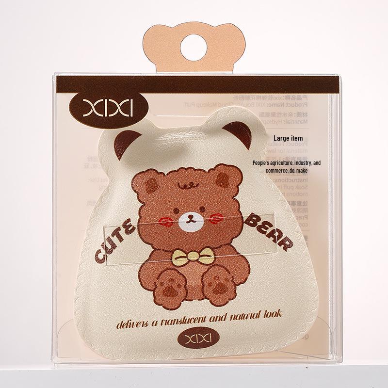 XIXI Marshmallow Powder Puff Dry & Wet Use: Soft, Cute Bear Cartoon Makeup Tool for Parties.
XIXI Marshmallow Powder Puff Dry & Wet Use: Soft, Cute Bear Cartoon Makeup Tool for Parties.