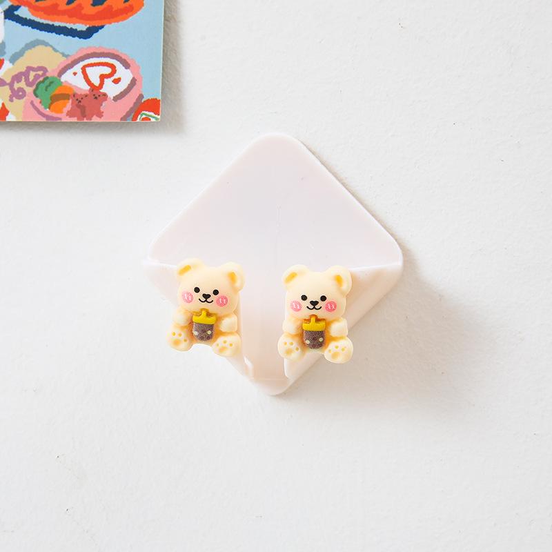 Очаровательный мультяшный клейкий крючок: Многофункциональный держатель для вилок, зубных щеток и шнуров питания
Очаровательный мультяшный клейкий крючок: Многофункциональный держатель для вилок, зубных щеток и шнуров питания