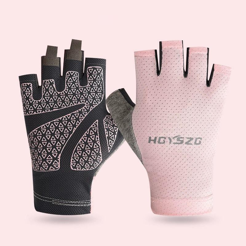 Summer Fingerless Gloves Women Men Professional Anti-Slip Breathable Sports Gloves for Gym Fitness Cycling Fishing Bike Exercise M рожевий
Summer Fingerless Gloves Women Men Professional Anti-Slip Breathable Sports Gloves for Gym Fitness Cycling Fishing Bike Exercise M рожевий