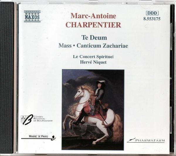 CD NIQUET, M.-A. ШАРПАНТЬЕ, ЭРВЕ НИ - Te Deum / Месса / Canticum Zachariae 8553175 Naxos 1997 Европа ОбиКлассикал Б/У
CD NIQUET, M.-A. ШАРПАНТЬЕ, ЭРВЕ НИ - Te Deum / Месса / Canticum Zachariae 8553175 Naxos 1997 Европа ОбиКлассикал Б/У