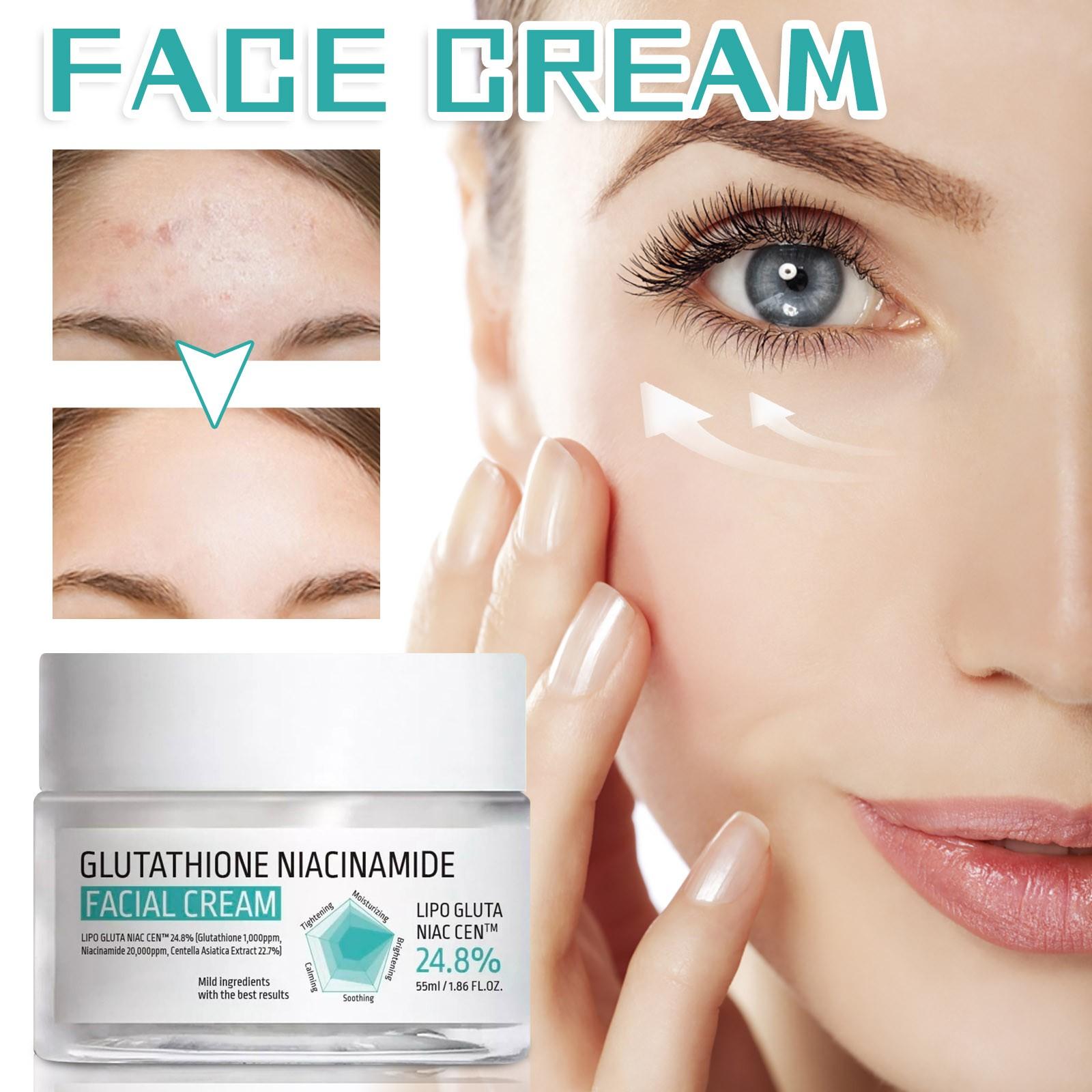 Cream Hydrates And Brightens The Face To Reduce Dullness And Nourish The Skin Creamy Face Cream 55ml One Size
Cream Hydrates And Brightens The Face To Reduce Dullness And Nourish The Skin Creamy Face Cream 55ml One Size