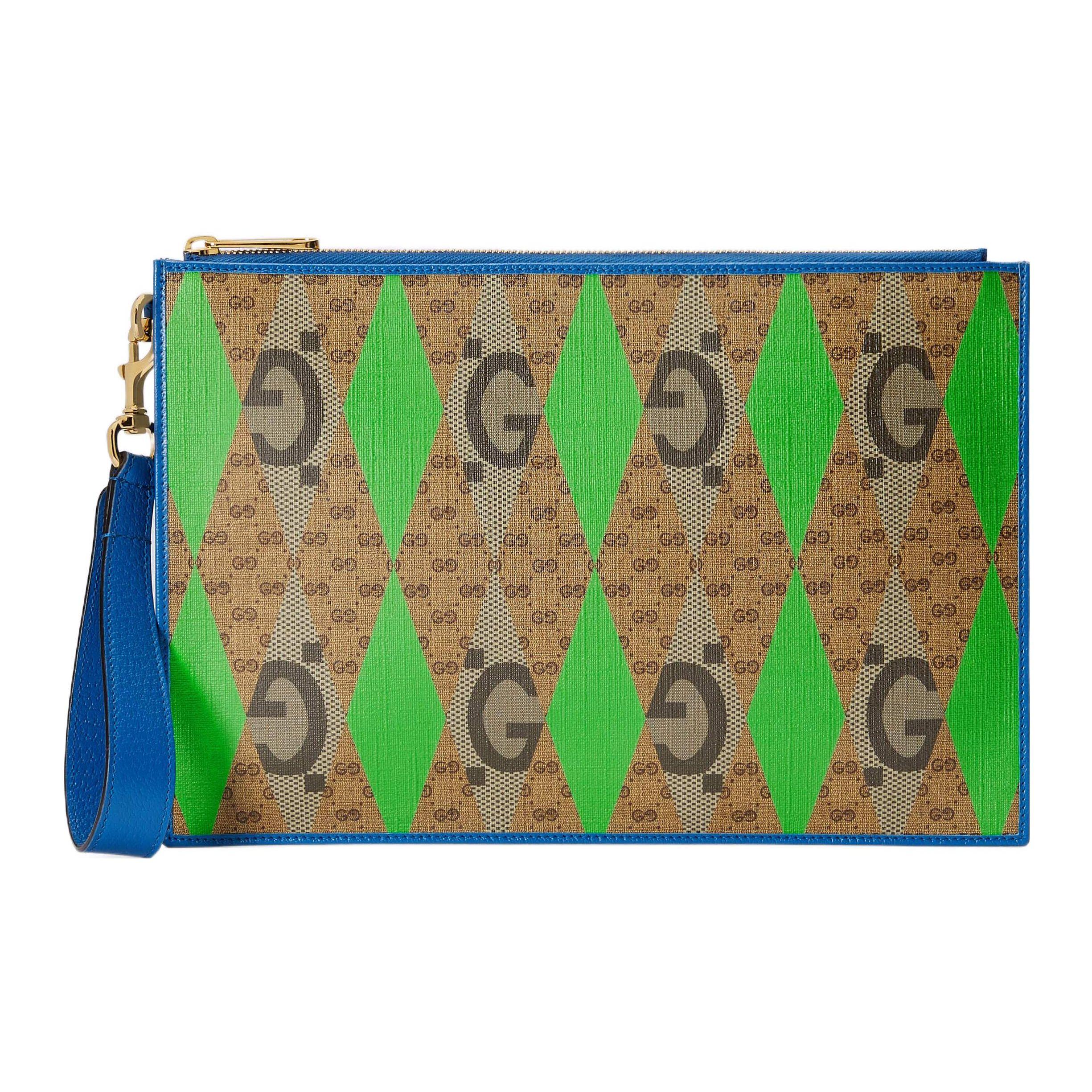 Gucci Diamond Print Detachable Wrist Strap Canvas And Leather Tote Bag Men handbags Ebony Green 625569-AABDC-9799 Box(Basic Set+Box)
Gucci Diamond Print Detachable Wrist Strap Canvas And Leather Tote Bag Men handbags Ebony Green 625569-AABDC-9799 Box(Basic Set+Box)