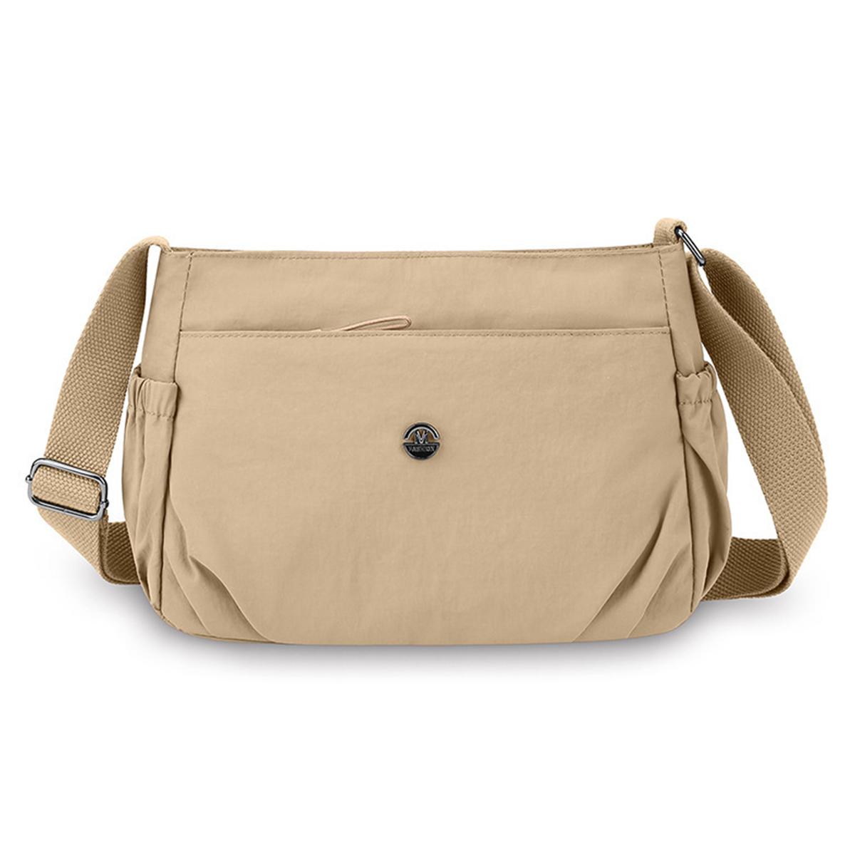 BrandNew solid color pleated shoulder bag lightweight casual and versatile outdoor bag fashionable commuter crossbody bag A-ZMT
BrandNew solid color pleated shoulder bag lightweight casual and versatile outdoor bag fashionable commuter crossbody bag A-ZMT