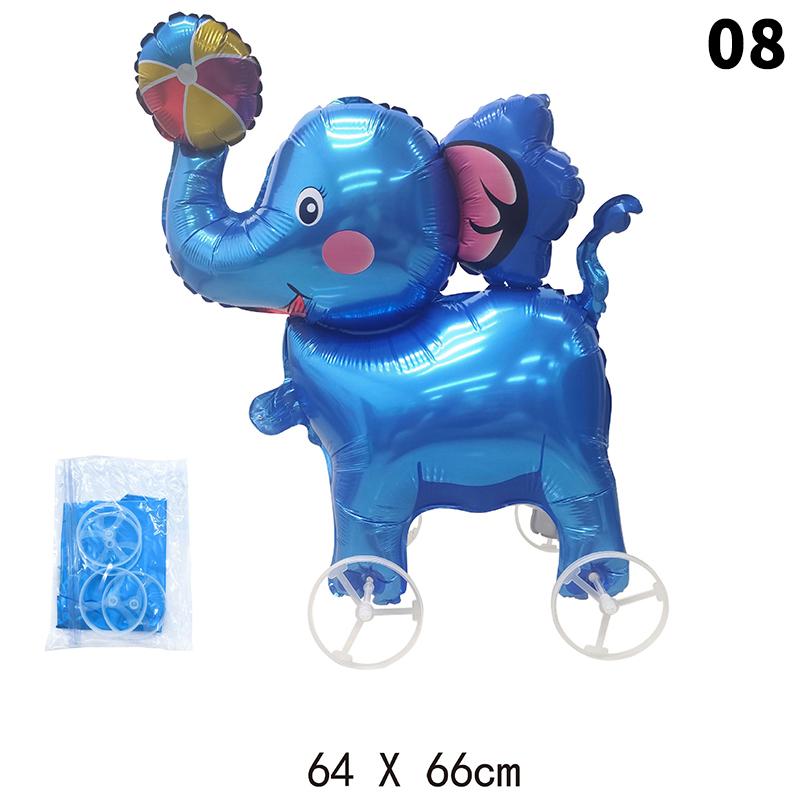 Cartoon Animal Horse Elephant Duck Aluminum Film Balloons Stand up Wheeled Walking for Kids Birthday Party Decorations Gifts Other
Cartoon Animal Horse Elephant Duck Aluminum Film Balloons Stand up Wheeled Walking for Kids Birthday Party Decorations Gifts Other