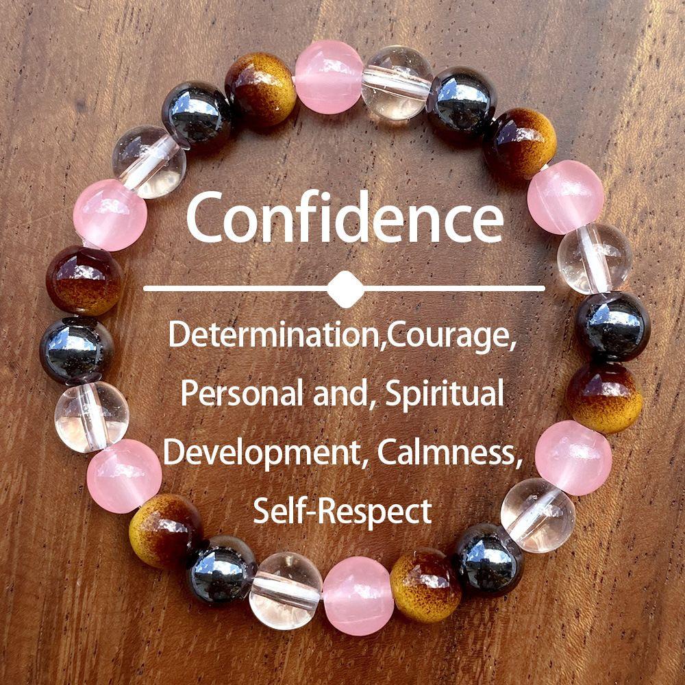 Natural Crystal Stone Beaded Bracelet Handmade Stretch Elastic Bracelet for Spiritual Development Personal Growth and Calmness
Natural Crystal Stone Beaded Bracelet Handmade Stretch Elastic Bracelet for Spiritual Development Personal Growth and Calmness