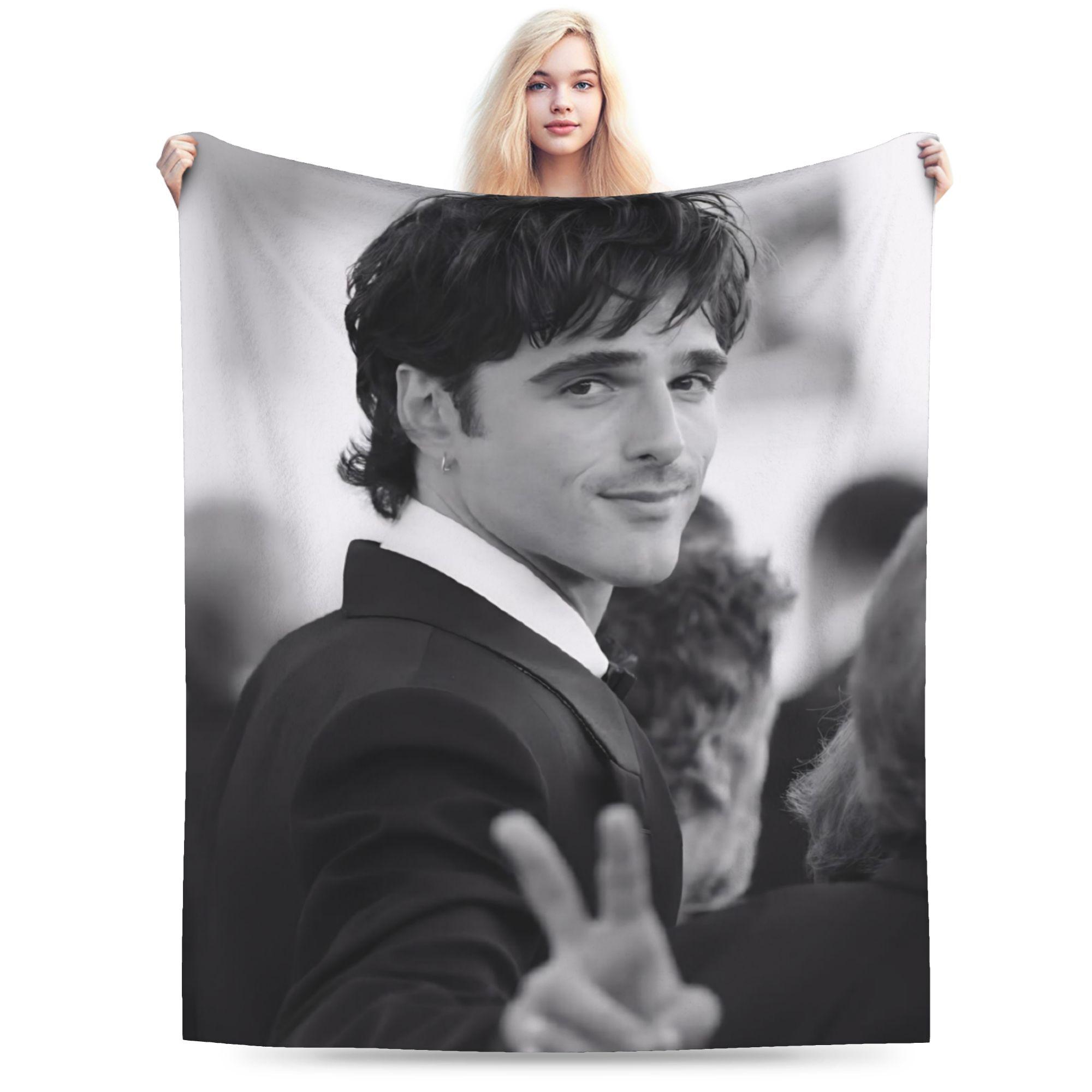 Super Soft Jacob Elordi Actor Throw Blanket Premium Flannel Fleece Lightweight Bed Blanket Fuzzy Plush Blankets All Season Use 75x100cm (30x40inch)
Super Soft Jacob Elordi Actor Throw Blanket Premium Flannel Fleece Lightweight Bed Blanket Fuzzy Plush Blankets All Season Use 75x100cm (30x40inch)