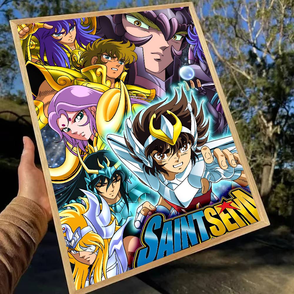 Anime S-Saint Seiya Poster Waterproof Wall Art Sticker For Bar Living Room Vintage Room Decor High Quality Print Gift 21X30CMNo Framed
Anime S-Saint Seiya Poster Waterproof Wall Art Sticker For Bar Living Room Vintage Room Decor High Quality Print Gift 21X30CMNo Framed