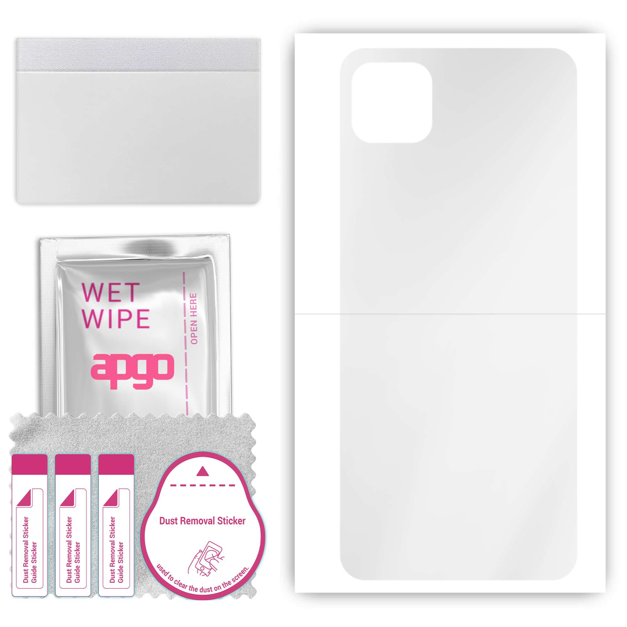 apgo Ultra Clear Protective Skin Sticker for the back compatible with Samsung Galaxy Buddy, Wrap Film, Hydrogel Film, Flexible, Soft TPU with position
apgo Ultra Clear Protective Skin Sticker for the back compatible with Samsung Galaxy Buddy, Wrap Film, Hydrogel Film, Flexible, Soft TPU with position