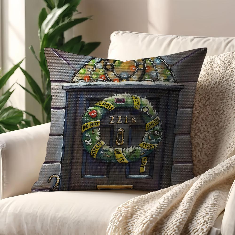 S-Sherlock detective cushion cover Decoration Room Shop Car Best Home Office Coffee Pillow Sofa Printing Nordic Simplicity Hit 12x12Inch
S-Sherlock detective cushion cover Decoration Room Shop Car Best Home Office Coffee Pillow Sofa Printing Nordic Simplicity Hit 12x12Inch