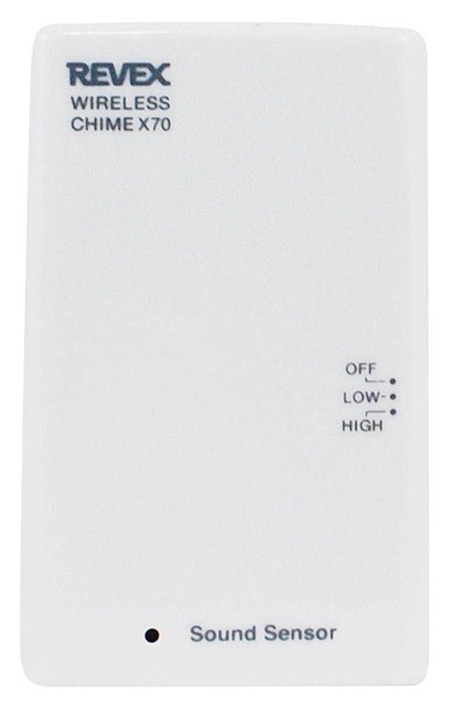 Revex Беспроводной дверной звонок X Серии Передатчик для безопасности и ухода Звуковой датчик X70 Care, белый
Revex Беспроводной дверной звонок X Серии Передатчик для безопасности и ухода Звуковой датчик X70 Care, белый