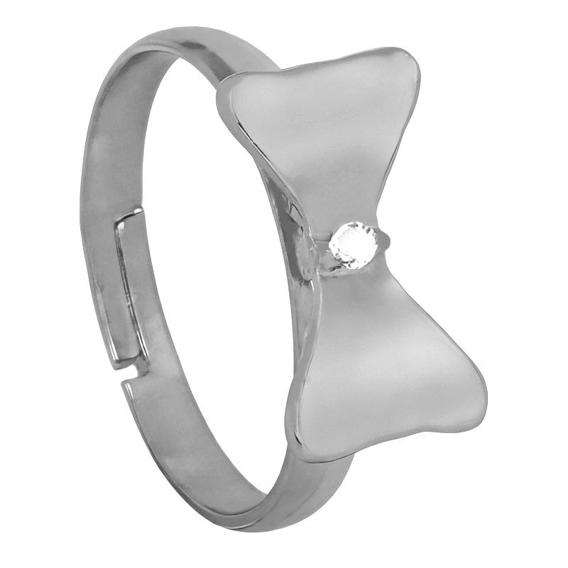 Sweet Cool Wind Bow Ring Wind Ring ins Versatile Accessories срібний
Sweet Cool Wind Bow Ring Wind Ring ins Versatile Accessories срібний