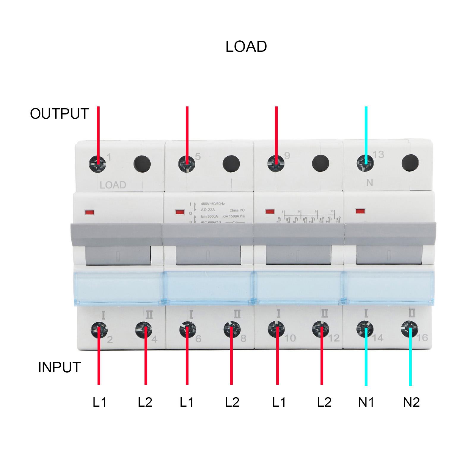 400VAC Dual Power Manual Transfer DIN Rail Mount Single Side Interlock Circuit Breaker 4P MTS Dual Power Transfer 125A
400VAC Dual Power Manual Transfer DIN Rail Mount Single Side Interlock Circuit Breaker 4P MTS Dual Power Transfer 125A