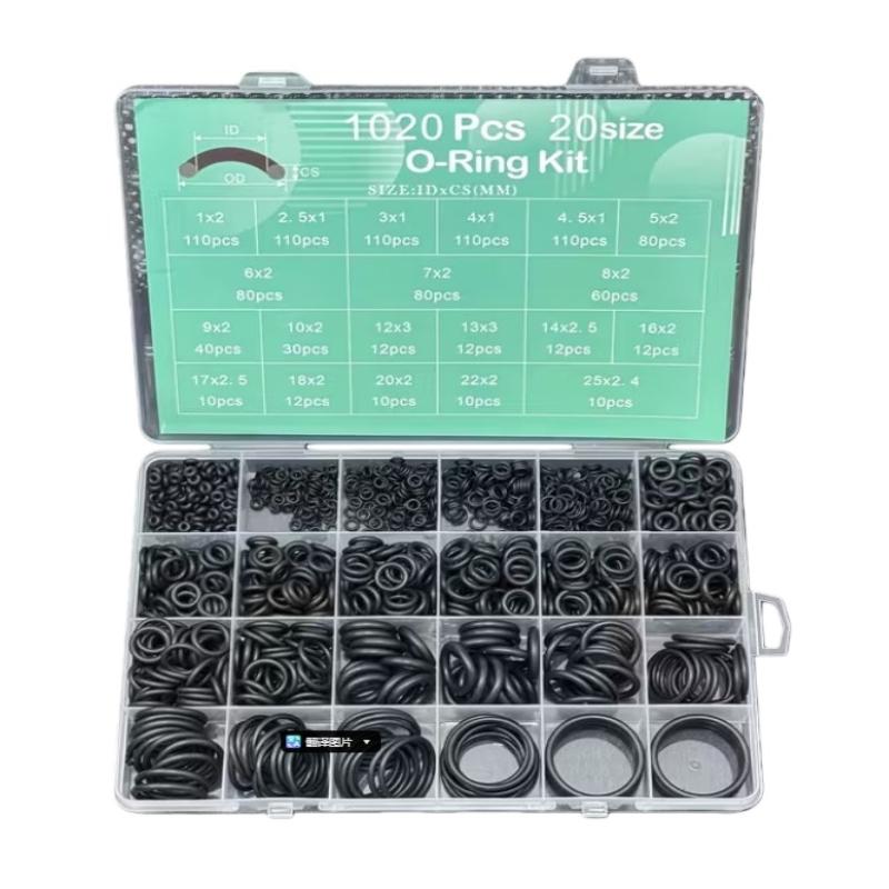 595/1020Pcs Nitrile Rubber O Rings Kit Automotive AC Plumbing Faucet Gaskets Car Air Conditioning Compressor Seals O-Ring
595/1020Pcs Nitrile Rubber O Rings Kit Automotive AC Plumbing Faucet Gaskets Car Air Conditioning Compressor Seals O-Ring