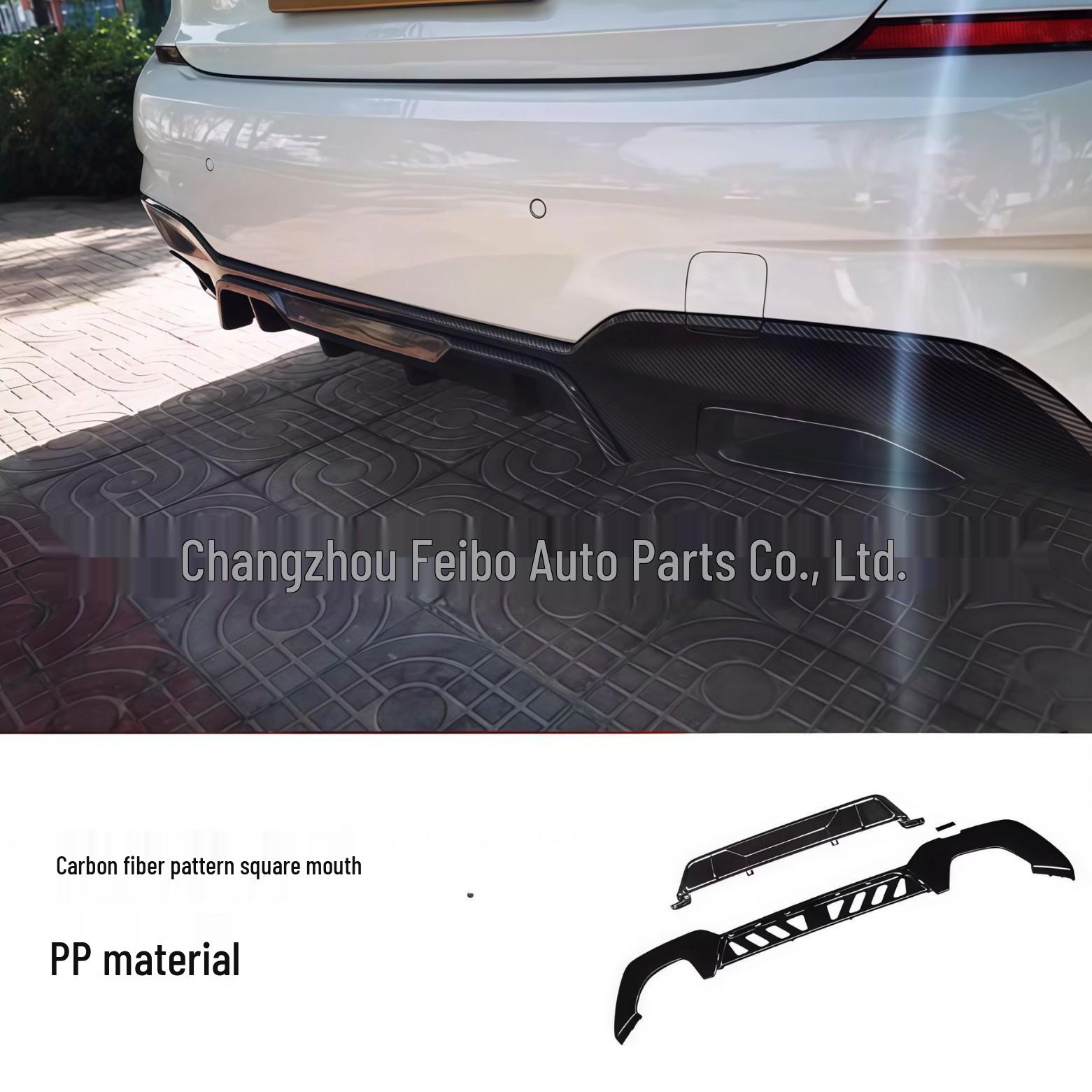 BMW 3 Series G20 2019-2022 MP Style Rear Diffuser Lip Kit Gloss Black
BMW 3 Series G20 2019-2022 MP Style Rear Diffuser Lip Kit Gloss Black