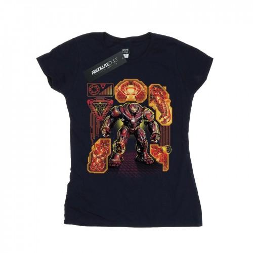 Marvel Womens/Ladies Avengers Infinity War Hulkbuster Blueprint Cotton T-Shirt XXL білий
Marvel Womens/Ladies Avengers Infinity War Hulkbuster Blueprint Cotton T-Shirt XXL білий