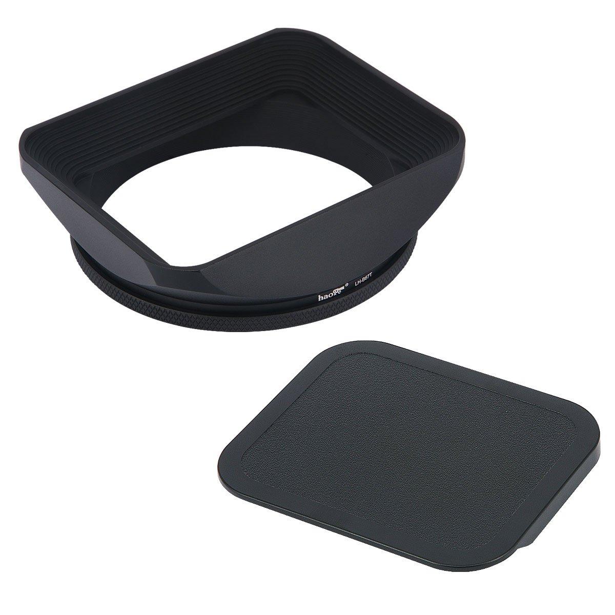Haoge 67mm Square Metal Mount Lens Hood Shade with Cap for 67mm Lenses of Anon Nikon Sony Leica Leitz Carl Zeiss Voigtlander Nikkor Panasonic Fujifilm
Haoge 67mm Square Metal Mount Lens Hood Shade with Cap for 67mm Lenses of Anon Nikon Sony Leica Leitz Carl Zeiss Voigtlander Nikkor Panasonic Fujifilm