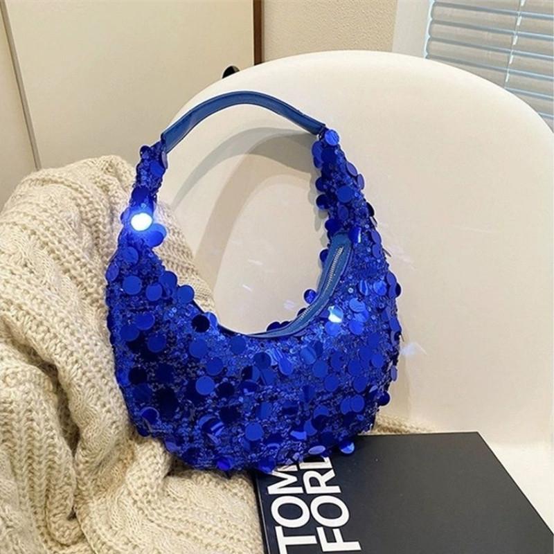 2025 New Fashion Women s Colorful Sequin Handbags Evening Clutch Bag Unique Design New Moon Bag Trendy Underarm Bag Tote Bag синий
2025 New Fashion Women s Colorful Sequin Handbags Evening Clutch Bag Unique Design New Moon Bag Trendy Underarm Bag Tote Bag синий
