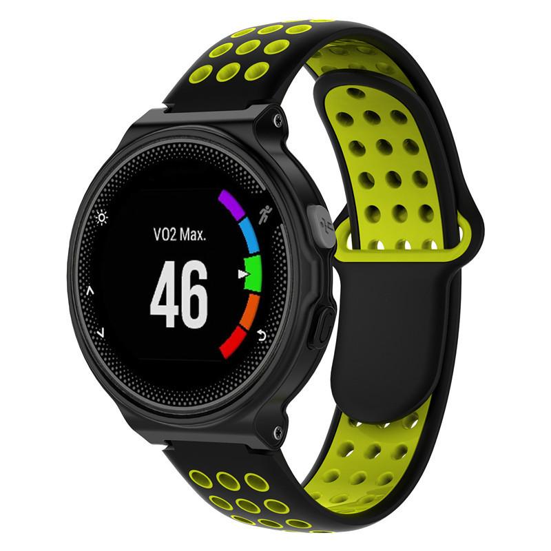 26mm Dual-colors Silicone Watch Strap Band for Garmin Forerunner 735XT/220/230/235/620/630 Red/Black
26mm Dual-colors Silicone Watch Strap Band for Garmin Forerunner 735XT/220/230/235/620/630 Red/Black