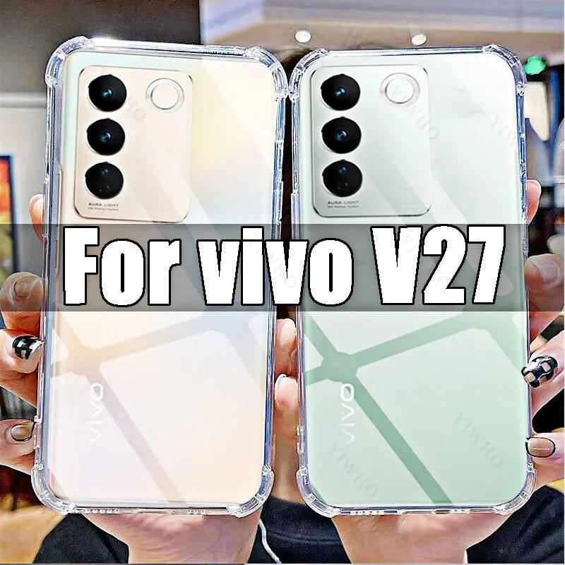 Прозрачный мягкий чехол для телефона Vivo V27 HD, прозрачные чехлы из ТПУ для Vivo V 27, 6,78 дюйма, V2231, противоударный, защита от царапин
Прозрачный мягкий чехол для телефона Vivo V27 HD, прозрачные чехлы из ТПУ для Vivo V 27, 6,78 дюйма, V2231, противоударный, защита от царапин