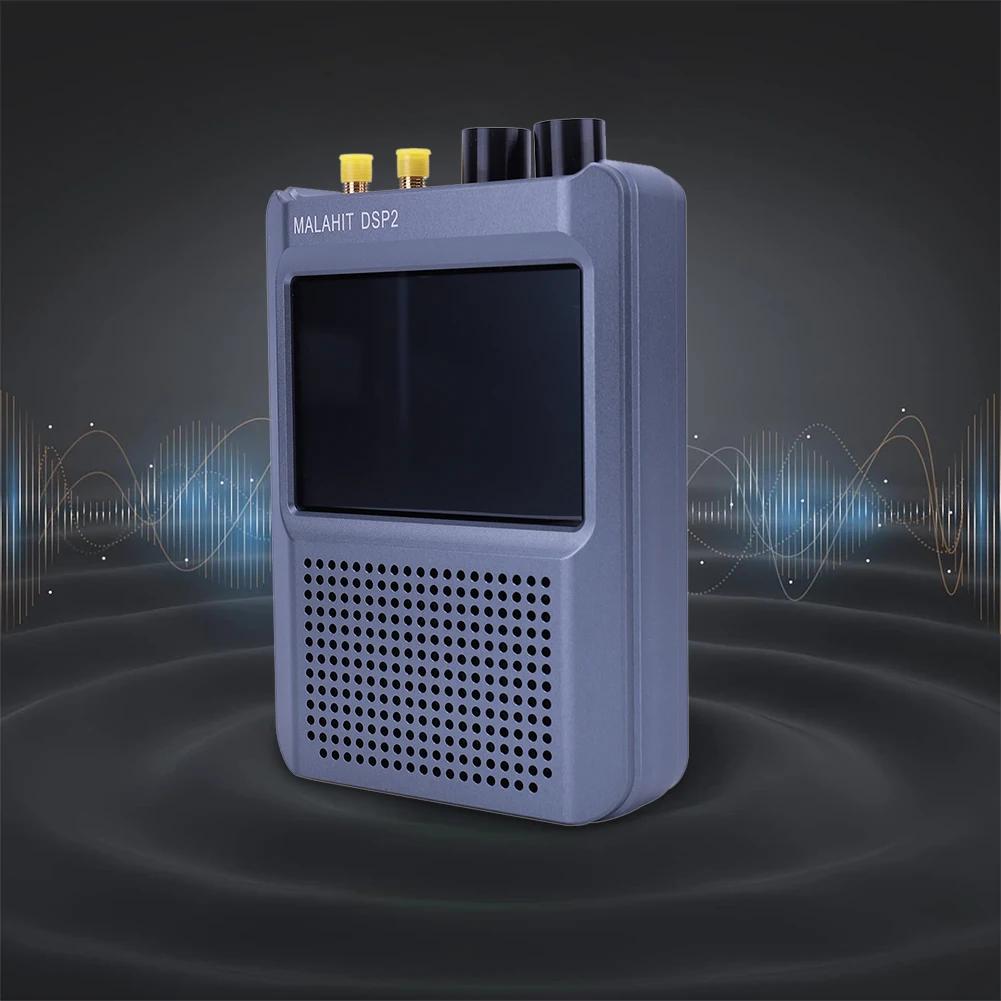 DSP2 SDR Malachite Радіоприймач Програмно визначений радіо регульований фільтр 10kHz-2GHz AM SSB CW NFM WFM Акумулятор 5000mAh чорний
DSP2 SDR Malachite Радіоприймач Програмно визначений радіо регульований фільтр 10kHz-2GHz AM SSB CW NFM WFM Акумулятор 5000mAh чорний