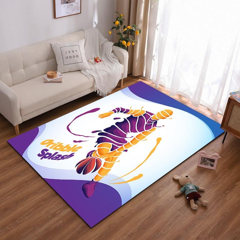 Modern Basketball Player Carpet with Purple and Orange Abstract Design Suitable for use as an anti-slip for living room bedroom sofas 40x60cm( 15x23in )
Modern Basketball Player Carpet with Purple and Orange Abstract Design Suitable for use as an anti-slip for living room bedroom sofas 40x60cm( 15x23in )