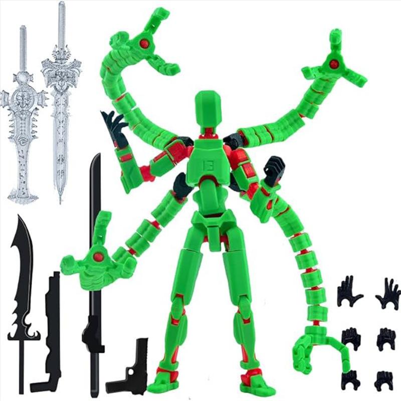 3D Printed Toy Simulated Octopus Claw Robot Dummy 13 Lucky Figures Model Joints Movable DIY Assembly Toy Lucky 13 Action Figures
3D Printed Toy Simulated Octopus Claw Robot Dummy 13 Lucky Figures Model Joints Movable DIY Assembly Toy Lucky 13 Action Figures