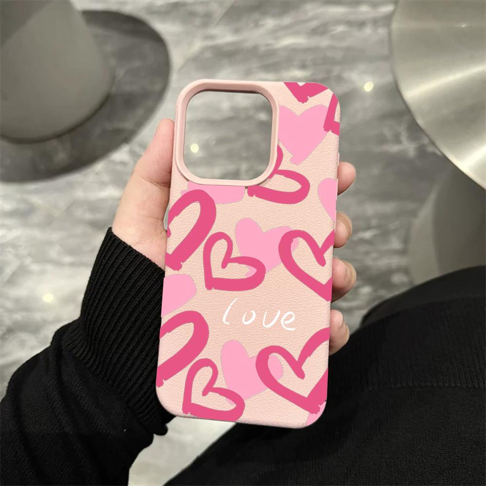 Creative Romantic Heart Phone Case For iPhone 16 15 14 Pro 13 12 11 Max Plus 7 8 Plus XR Shockproof Soft Silicone Cover iphone 15 Pro
Creative Romantic Heart Phone Case For iPhone 16 15 14 Pro 13 12 11 Max Plus 7 8 Plus XR Shockproof Soft Silicone Cover iphone 15 Pro