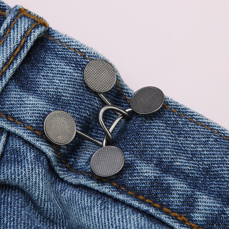 2шт-комплекта Металлическая пряжка для джинсов с регулируемой застежкой без гвоздей Кнопка съемная утяжка для талии Бытовая 2pcs
2шт-комплекта Металлическая пряжка для джинсов с регулируемой застежкой без гвоздей Кнопка съемная утяжка для талии Бытовая 2pcs