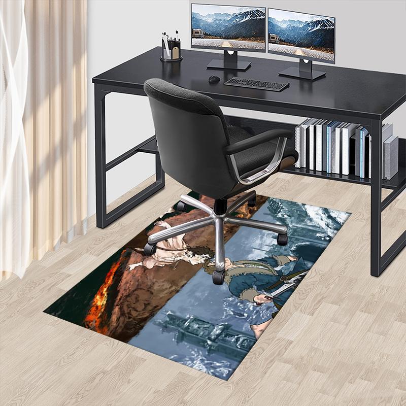 Lord of the Rings Polyester Office Carpet Chair Mats, Home Decor Dormitory Floor Protector with Anti-Skid Backing, Large Area Coverage,Chris 60cm by 90cm
Lord of the Rings Polyester Office Carpet Chair Mats, Home Decor Dormitory Floor Protector with Anti-Skid Backing, Large Area Coverage,Chris 60cm by 90cm