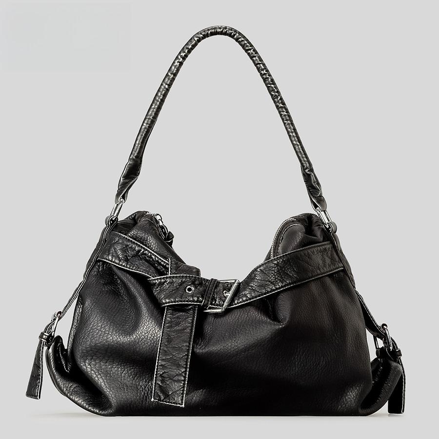 PU Leather Women Tote Bag Soft Handbags Vintage Shoulder Purses Fashion Top Handle Bag Large Capacity 39x27.5x11cm
PU Leather Women Tote Bag Soft Handbags Vintage Shoulder Purses Fashion Top Handle Bag Large Capacity 39x27.5x11cm