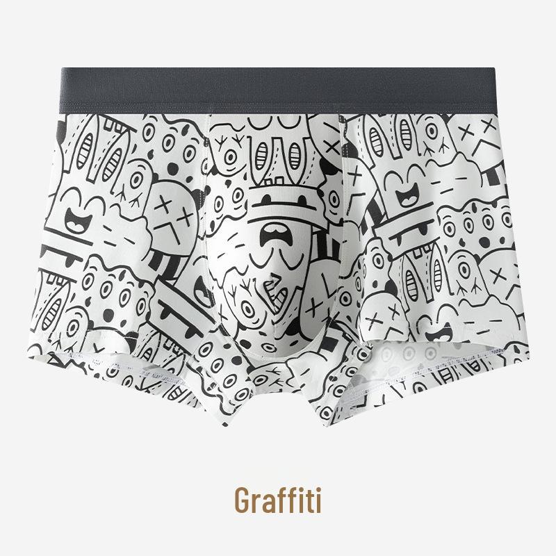 Мужские трусы-боксеры с мультяшным принтом - Дышащее, удобное нижнее белье из чистого хлопка Large (L)
Мужские трусы-боксеры с мультяшным принтом - Дышащее, удобное нижнее белье из чистого хлопка Large (L)