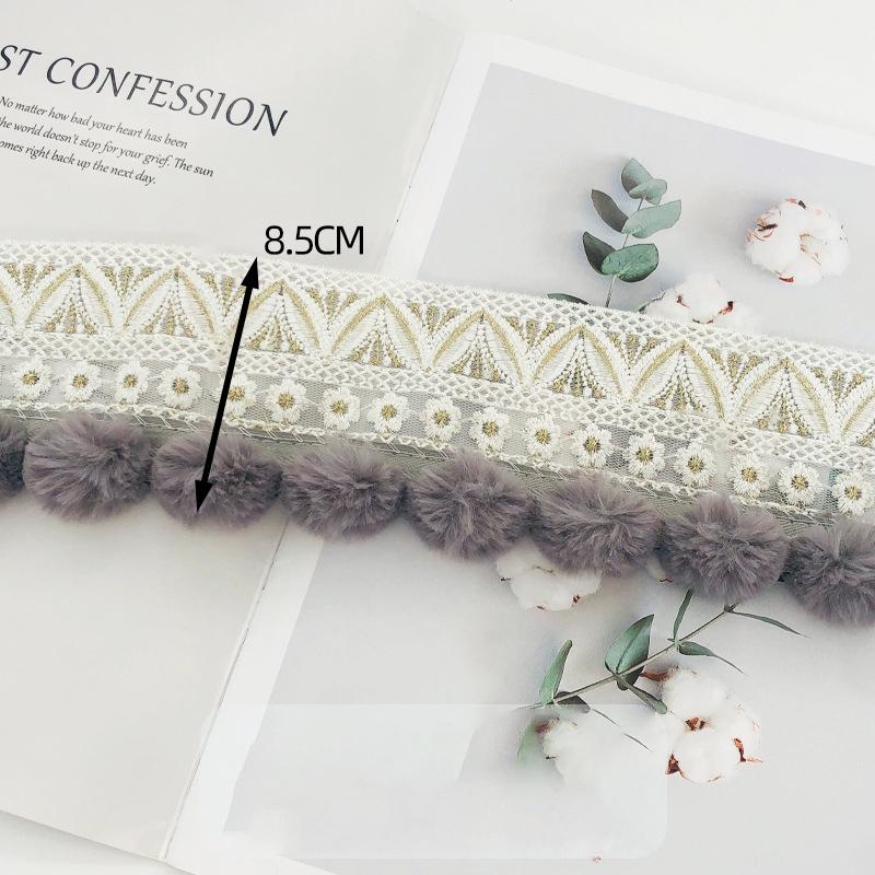 2/4/6 Meter Pom Pom Trim Ball Mini Furry Fur Pompom Fringe Ribbon Sewing Lace Trim Fabric DIY Curtain Sofa Craft Accessories 2M
2/4/6 Meter Pom Pom Trim Ball Mini Furry Fur Pompom Fringe Ribbon Sewing Lace Trim Fabric DIY Curtain Sofa Craft Accessories 2M
