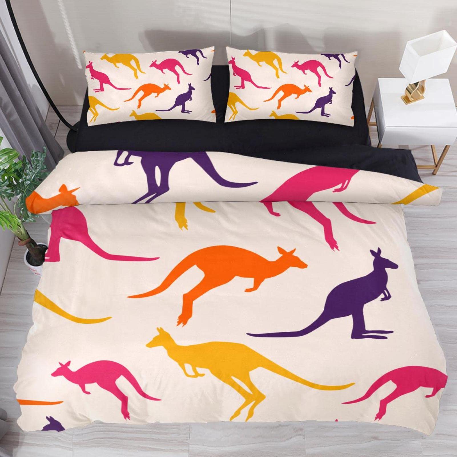 Comforter Kangaroo King/Queen Size Tropical Sea Beach Scenery Bedding Set For Kids Teens Adults Blue Ocean Comforter (quilt)-EU Single(135*200cm)3pcs
Comforter Kangaroo King/Queen Size Tropical Sea Beach Scenery Bedding Set For Kids Teens Adults Blue Ocean Comforter (quilt)-EU Single(135*200cm)3pcs